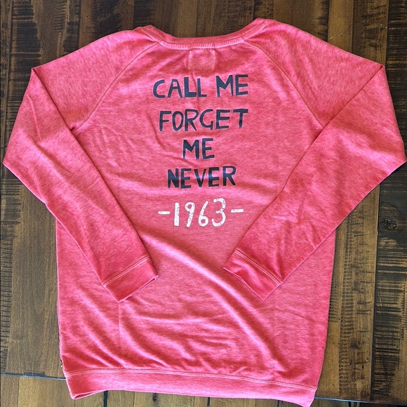 Pink Raglan Sleeve Sweatshirt - Picture 2 of 2